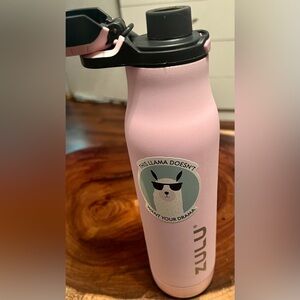 Zulu Ace 24oz Pink Stainless Steel Water Bottle